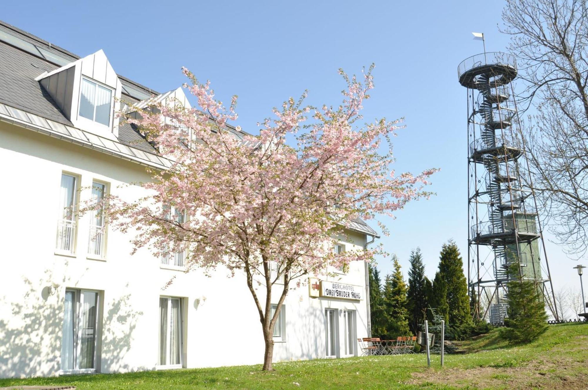 Berghotel Drei Brueder Hoehe Marienberg Esterno foto