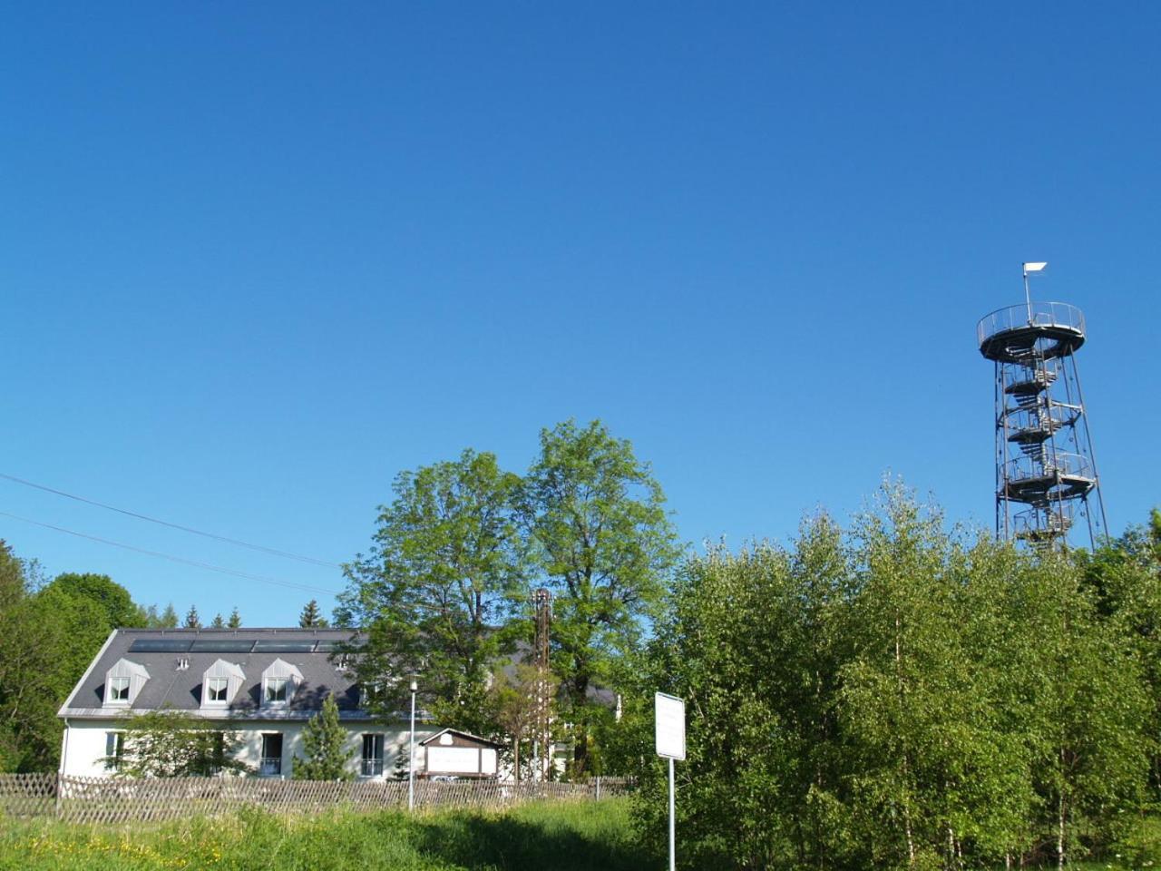Berghotel Drei Brueder Hoehe Marienberg Esterno foto