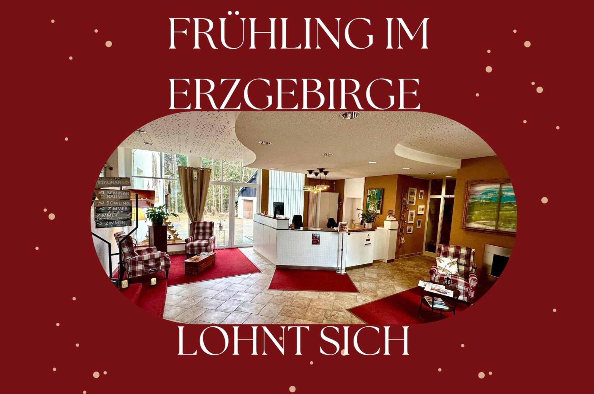 Berghotel Drei Brueder Hoehe Marienberg Esterno foto